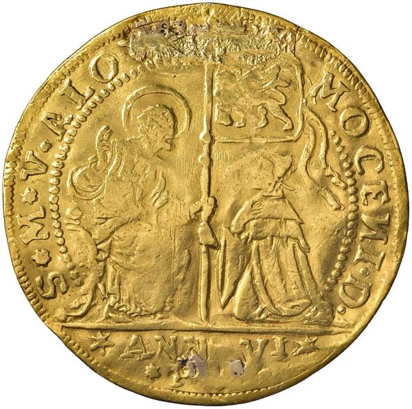      VENEZIA ALVISE SEBASTIANO III MOCENIGO (1722-1732) OSELLA 1727 DA 3 ZECCHINI  
