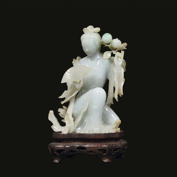 A CARVING, CHINA, QING DYNASTY, 20TH CENTURY