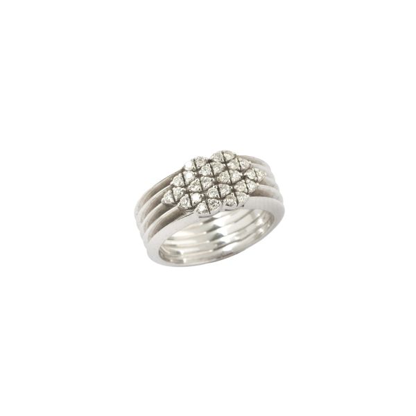 



DIAMOND BAND RING IN 18KT WHITE GOLD