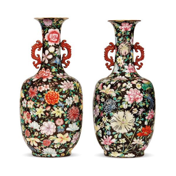 



PAIR OF VASES, CHINA, REPUBLIC PERIOD, 20TH CENTURY