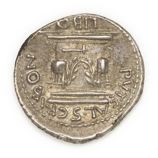 Aemila - Denario L. Aemilius Lepidus Paullus e L. Scribonius Libo (62 o 71 a.C.) - Zecca: Roma