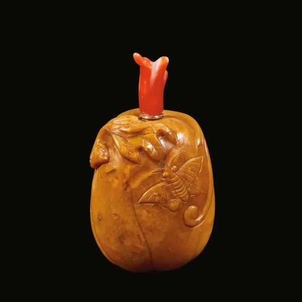 



SNUFF BOTTLE, CINA, DINASTIA QING, SEC. XIX