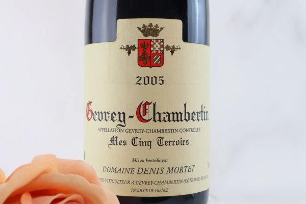 



Gevrey-Chambertin Mes Cinq Terroirs Domaine Denis Mortet 2005