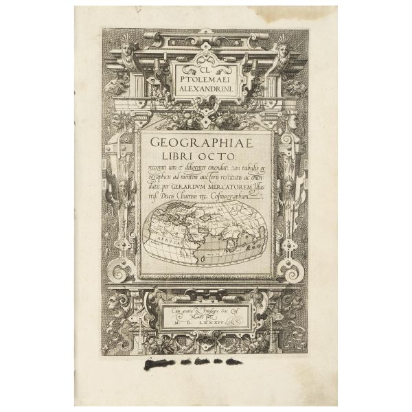 Seconda edizione della geografia del Tolomeo con le carte del Mercatore 
