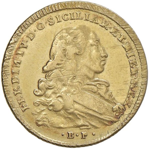 NAPOLI. FERDINANDO IV DI BORBONE (1759-1799). DA 6 DUCATI 1770