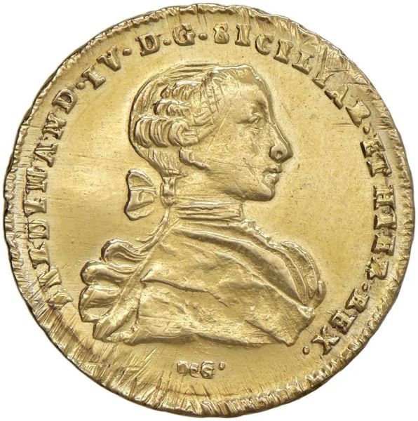 NAPOLI. FERDINANDO IV DI BORBONE (1759-1799). DA 6 DUCATI 1767