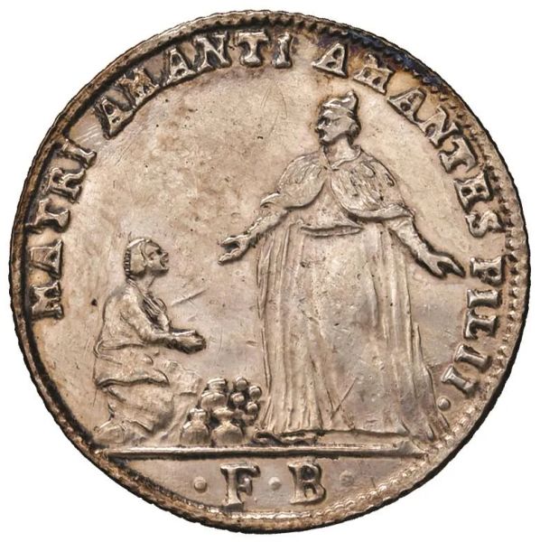      VENEZIA. LODOVICO MANIN (1789-1797) OSELLA AN. VIII (1796) 