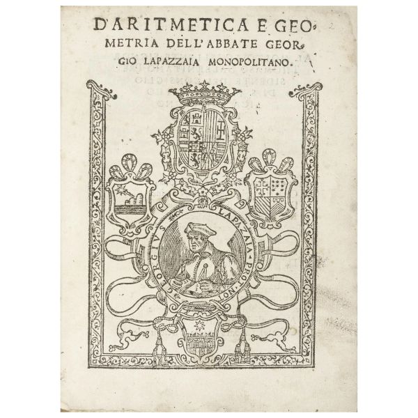 Lapazzaia, Giorgio. D'aritmetica e geometria. Napoli, Cancer, 1569.