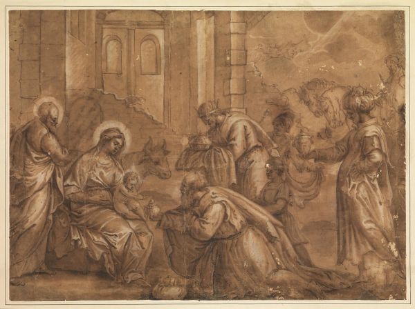 Artista nordico a Venezia, sec. XVII