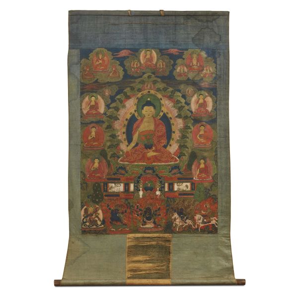 A THANGKA, TIBET, 18TH CENTURY