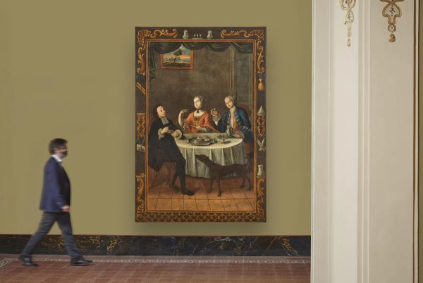 COPPIA DI DIPINTI, PIEMONTE, SECOLO XVIII