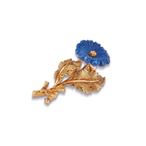 Buccellati - 



BUCCELLATI SMALL FLOWER-SHAPED BROOCH IN 18KT YELLOW GOLD
