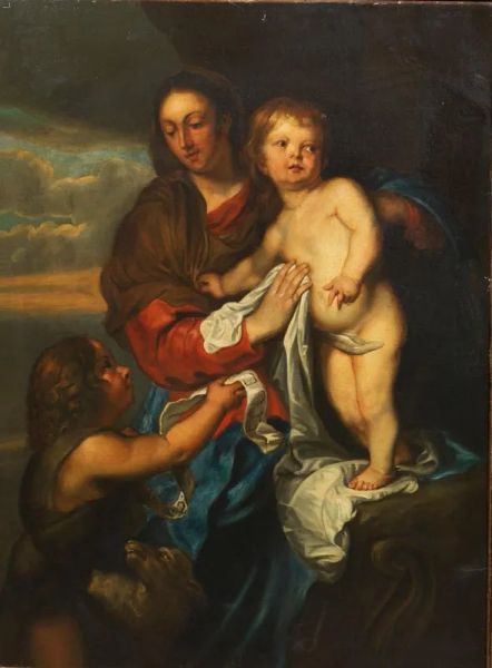 Seguace di Antoon van Dyck, sec. XVII