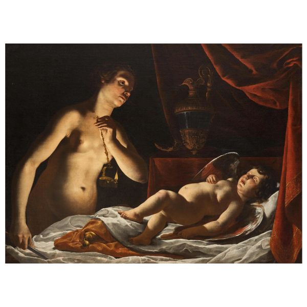 Pittore caravaggesco, sec. XVII