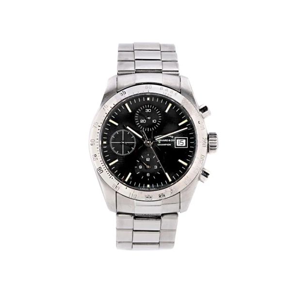 Eberhard - EBERHARD & CO. CHAMPION REF. 31044 STAINLESS STEEL CHRONOGRAPH, 2008
