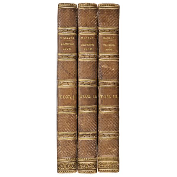 Manzoni, Alessandro. I promessi sposi storia milanese del secolo XVII. Milano, Ferrario, 1825-26.