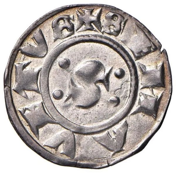 SIENA REPUBBLICA (1180 &ndash; 1390), GROSSO DA 12 DENARI VII SERIE (c. 1257)