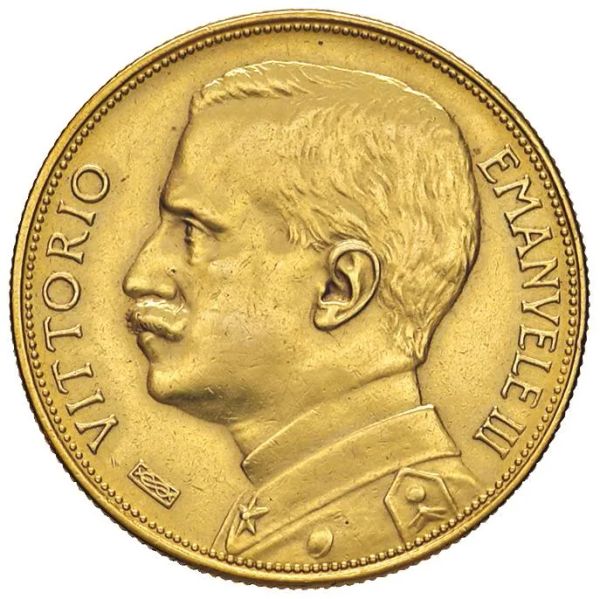      SAVOIA. VITTORIO EMANUELE III (1900-1943) 50 LIRE ARATRICE 1912 
