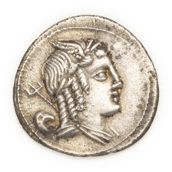 



Julia - Denario L. Julius Bursio (85&nbsp; a.C.)&nbsp; - Zecca: Roma