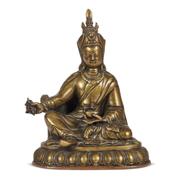 A STATUE OF VAJRAPĀṆI, TIBET, 19TH CENTURY