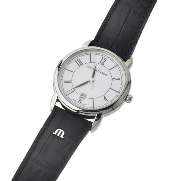 



MAURICE LACROIX STAINLESS STEEL WRISTWATCH, 2005