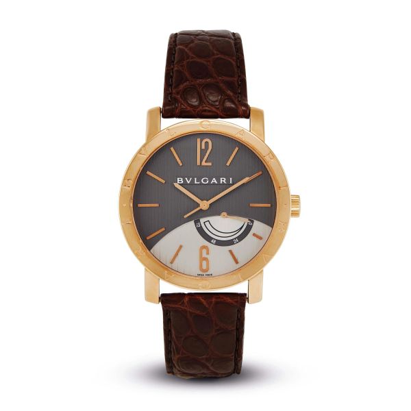 Bulgari - 



BULGARI BULGARI REF. BB W 41 GL POWER RESERVE ROSE GOLD WRISTWATCH, 2006