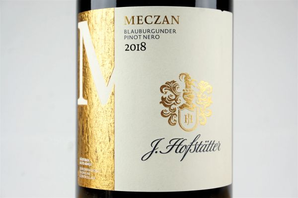      Meczan Blauburgunder Pinot Nero J.Hostatter 2018 