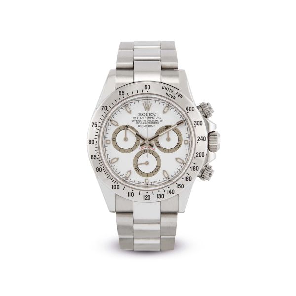 Rolex - 



ROLEX DAYTONA REF. 116520 N. D3681XX STAINLESS STEEL WRISTWATCH, 2005