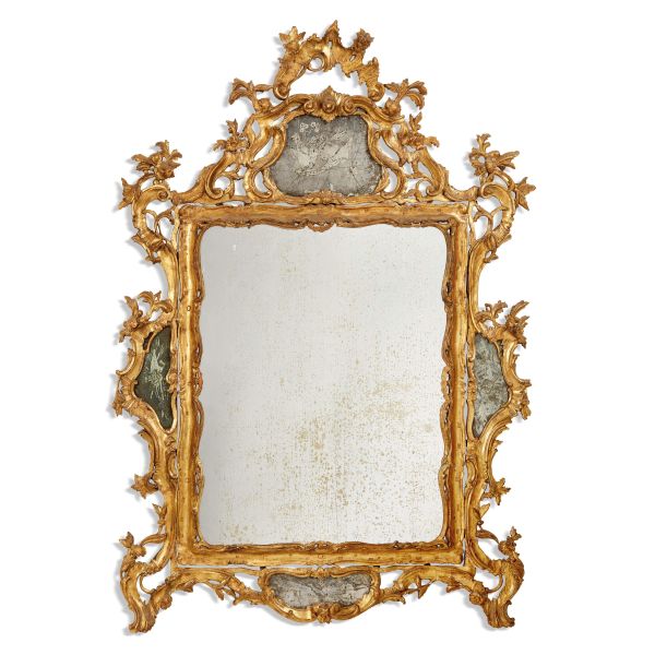 



A VENETIAN MIRROR, HALF 18TH CENTURY