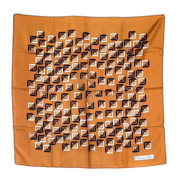 CHRISTIAN DIOR SILK SCARF