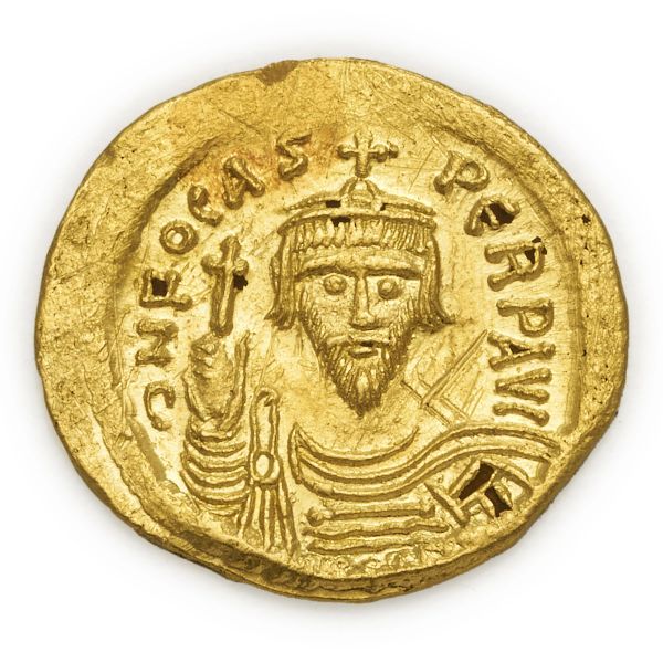 



Foca (602-610) &ndash; Solido (603-606) &ndash; Zecca: Costantinopoli