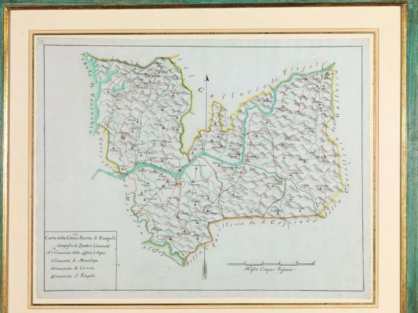  Ambito dei cartografi Giachi, fine sec. XVIII 