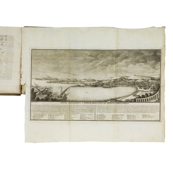 (Napoli - Illustrati 700)   CARLETTI, Niccol&ograve;.   Topografia universale della citt&agrave; di  [..]