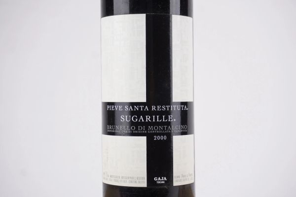      Brunello di Montalcino Sugarille Pieve Santa Restituta Gaja 2000 