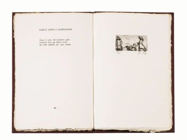 (Edizioni di pregio &ndash; Illustrati 900) BARTOLINI, Luigi. Poesie 1960.
