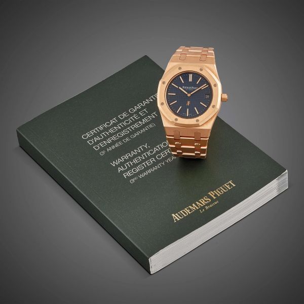 AUDEMARS PIGUET ROYAL OAK JUMBO REF. 15202OR.OO.1240OR.01 ORO ROSA ANNO 2013