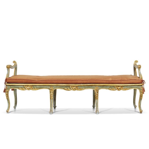 A CENTRAL ITALY BENCH, 18TH CENTURY