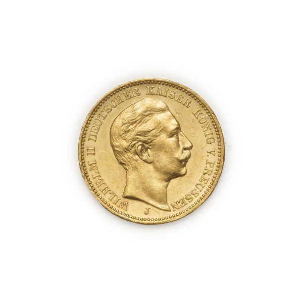 Prussia – Wilhelm II (1888-1918) – 20 Mark 1912 - Zecca:  Amburgo