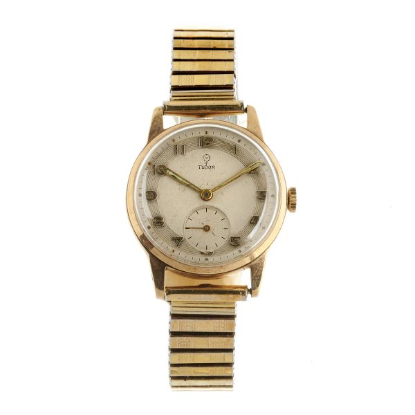 



TUDOR LOW TITLE GOLD WRISTWATCH