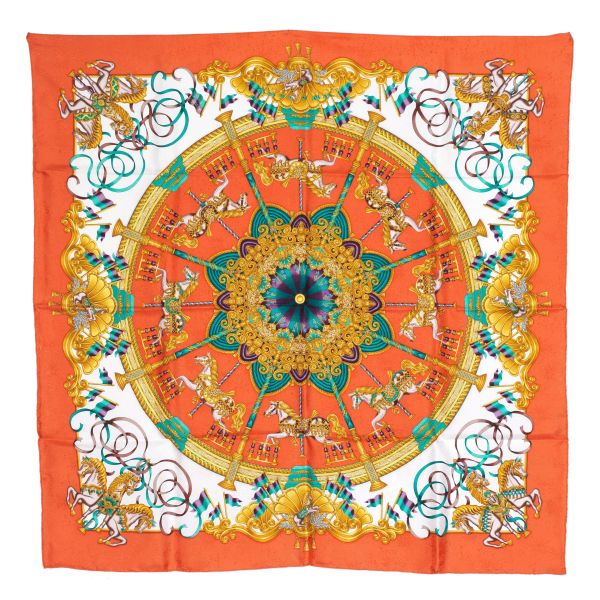 HERMES FOULARD "LUNA PARK"
