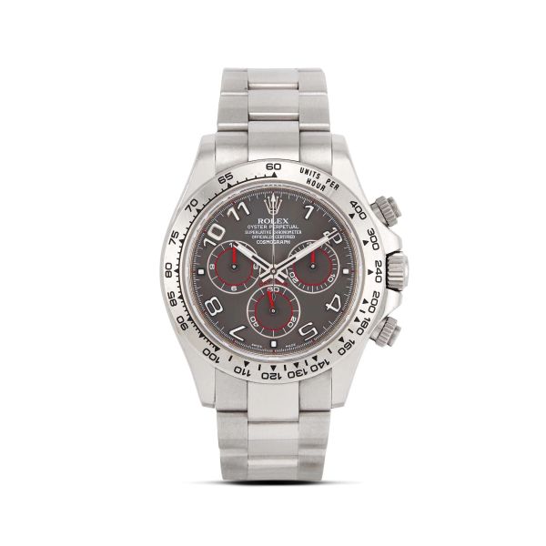 ROLEX DAYTONA RACING REF. 116509H N. V0208XX WHITE GOLD WRISTWATCH, CIRCA 2007