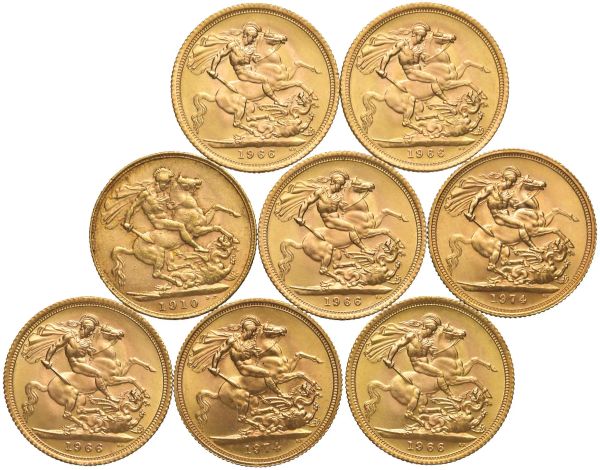 GRAN BRETAGNA. OTTO STERLINE