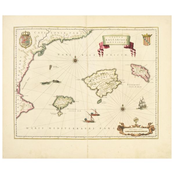 Classico atlante dell’epoca d’oro della cartografia olandese