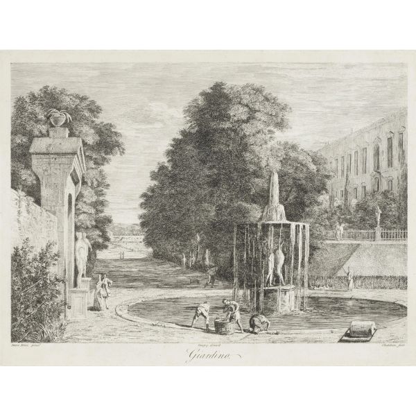 Ricci, Marco. Gruppo di otto vedute. [1740]. 