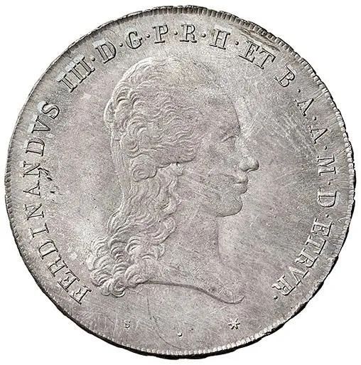 FERDINANDO III DI LORENA, 1814-1824, FRANCESCONE (1824)