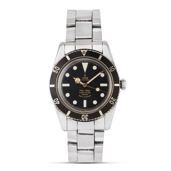 Tudor - TUDOR OYSTER-PRINCE SUBMARINER REF. 7922 N. 2444XX STAINLESS STEEL WRISTWATCH, 1958