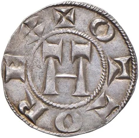 LUCCA REPUBBLICA, A NOME DI OTTONE IV DI BRUNSWICK (1209-1315), GROSSO DA 12 DENARI, 1214-1250