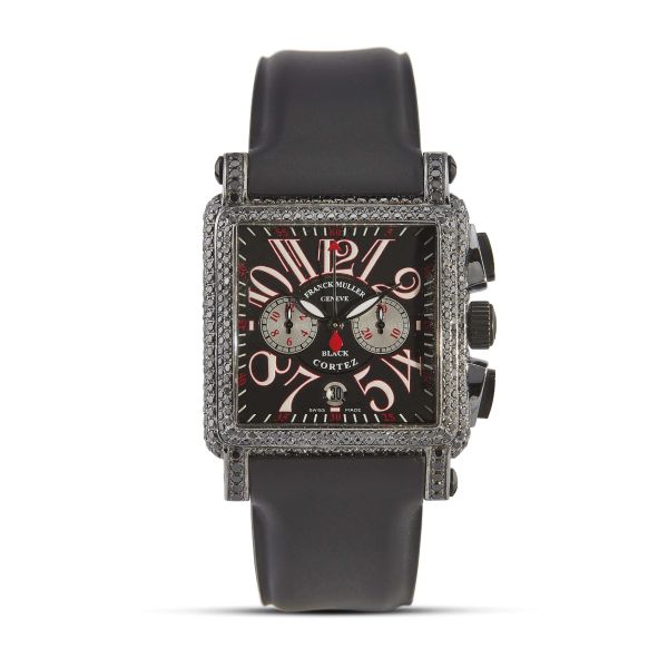 FRANCK MULLER BLACK CORTEZ CONQUISTADOR REF. 10000 H CC NR