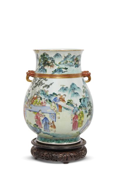 VASO, CINA, DINASTIA QING PERIODO JIAQING-DAOGUANG, SEC. XVIII-XIX