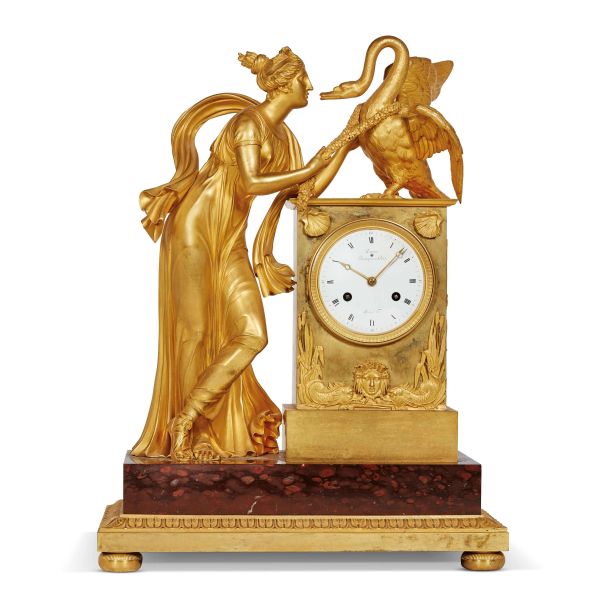 



A FRENCH MANTEL CLOCK, FIRST HALF 19TH CENTURY